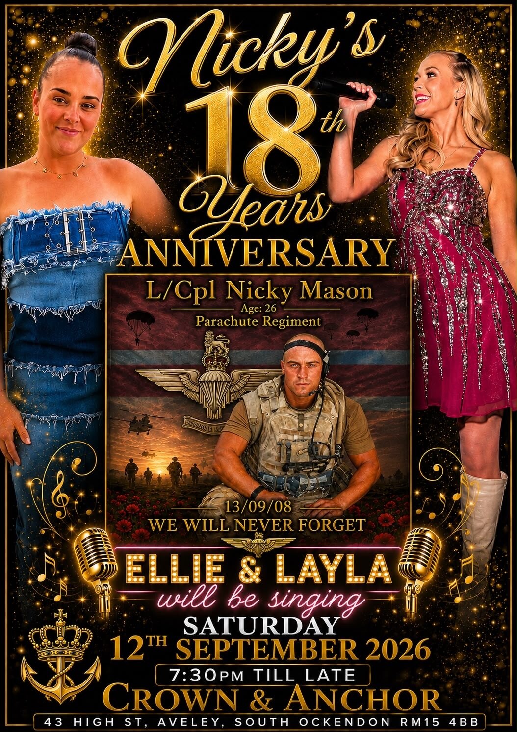 Nicky Mason Memorial Event