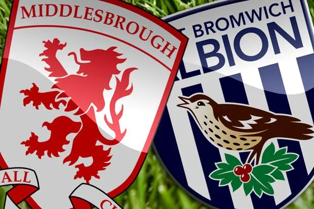 Middlesbrough V West Bromwich Albion ⚽️