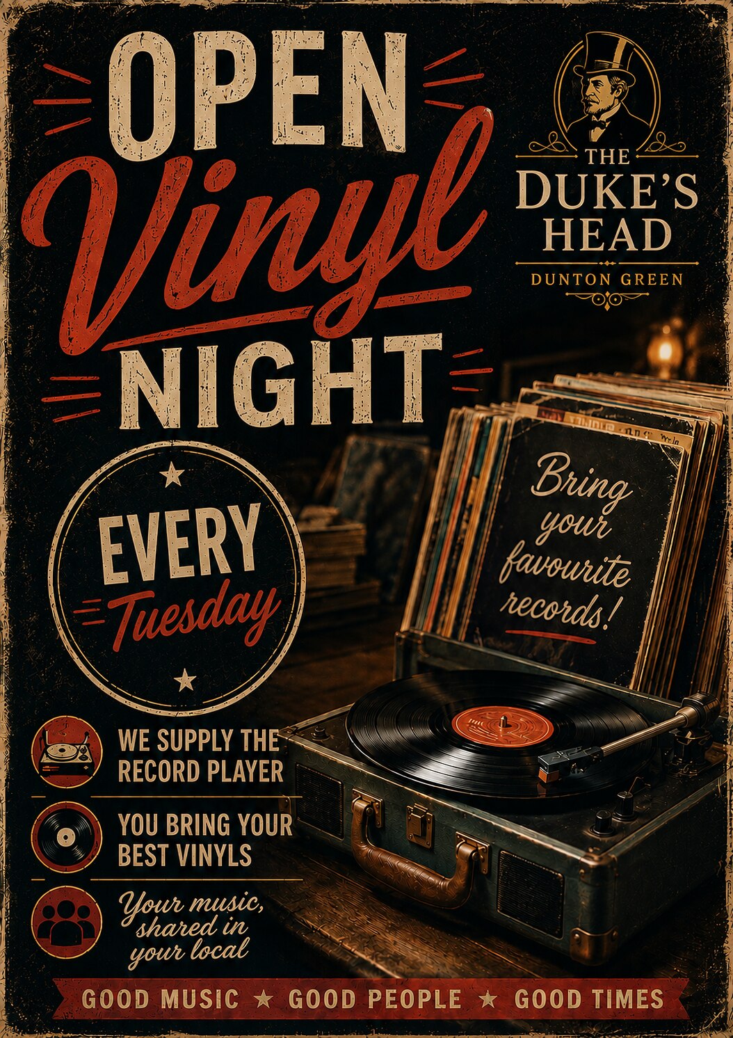Open Vinyl Night