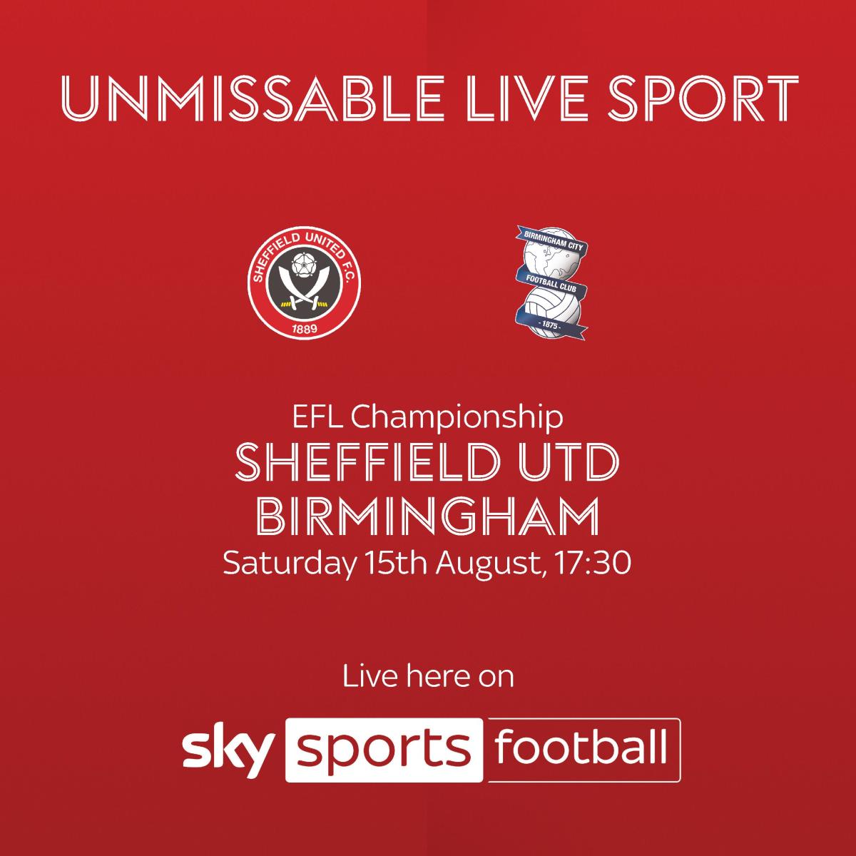 Sheffield United vs Birmingham City – Live at The Queen Victoria ⚽