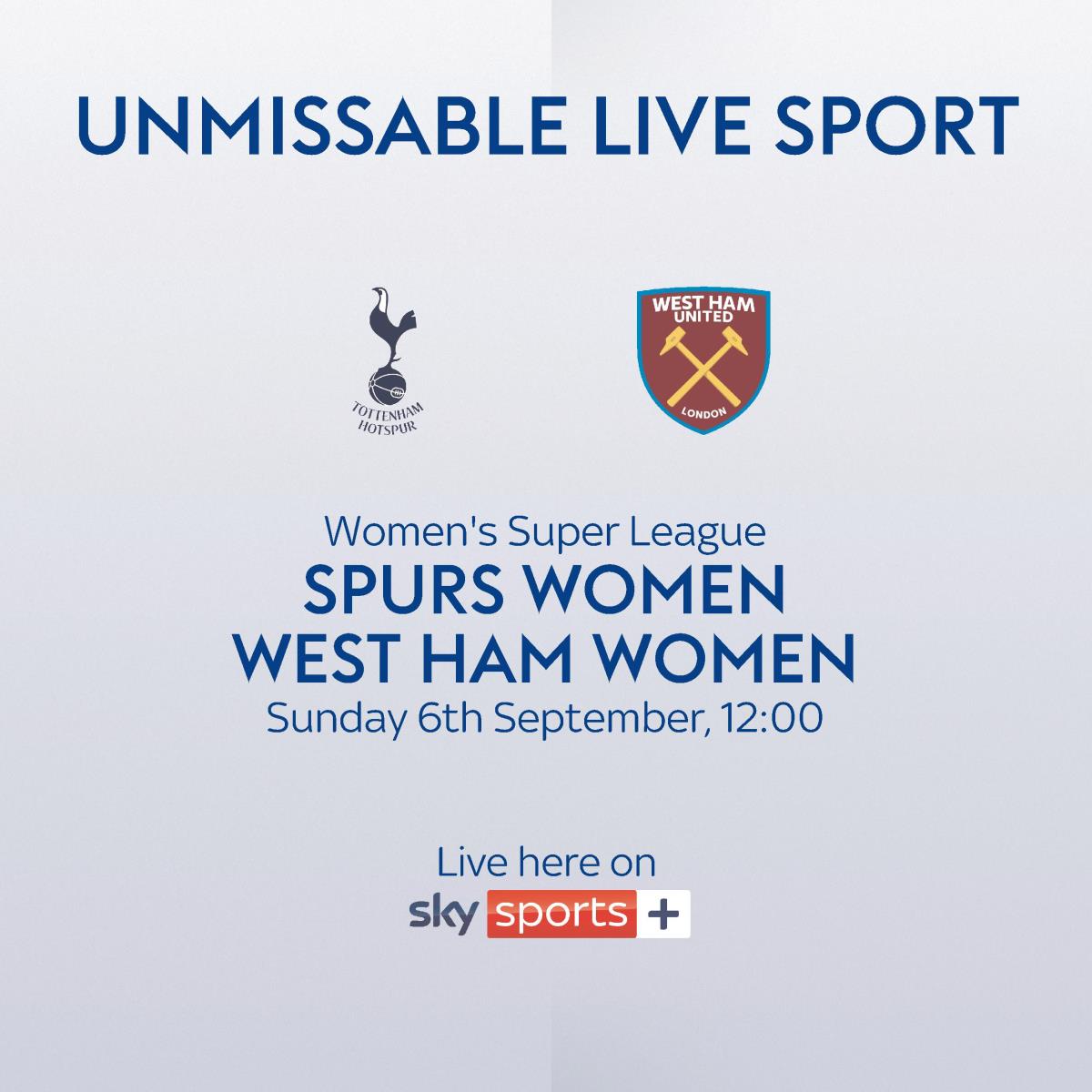 Spurs Women v West Ham Women – Live at The Queen Victoria