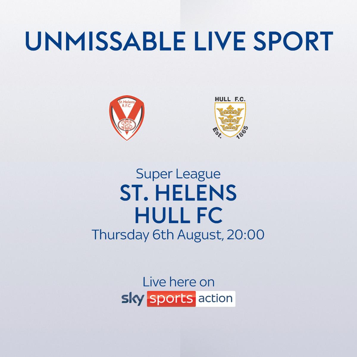 St Helens v Hull F.C