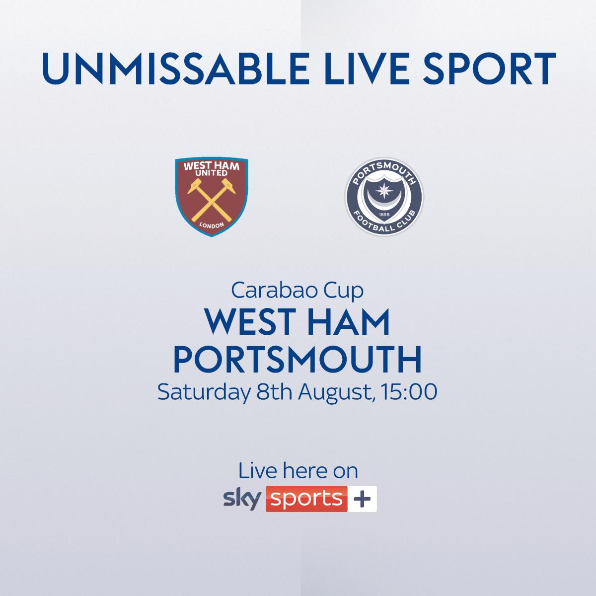 West Ham United v Portsmouth