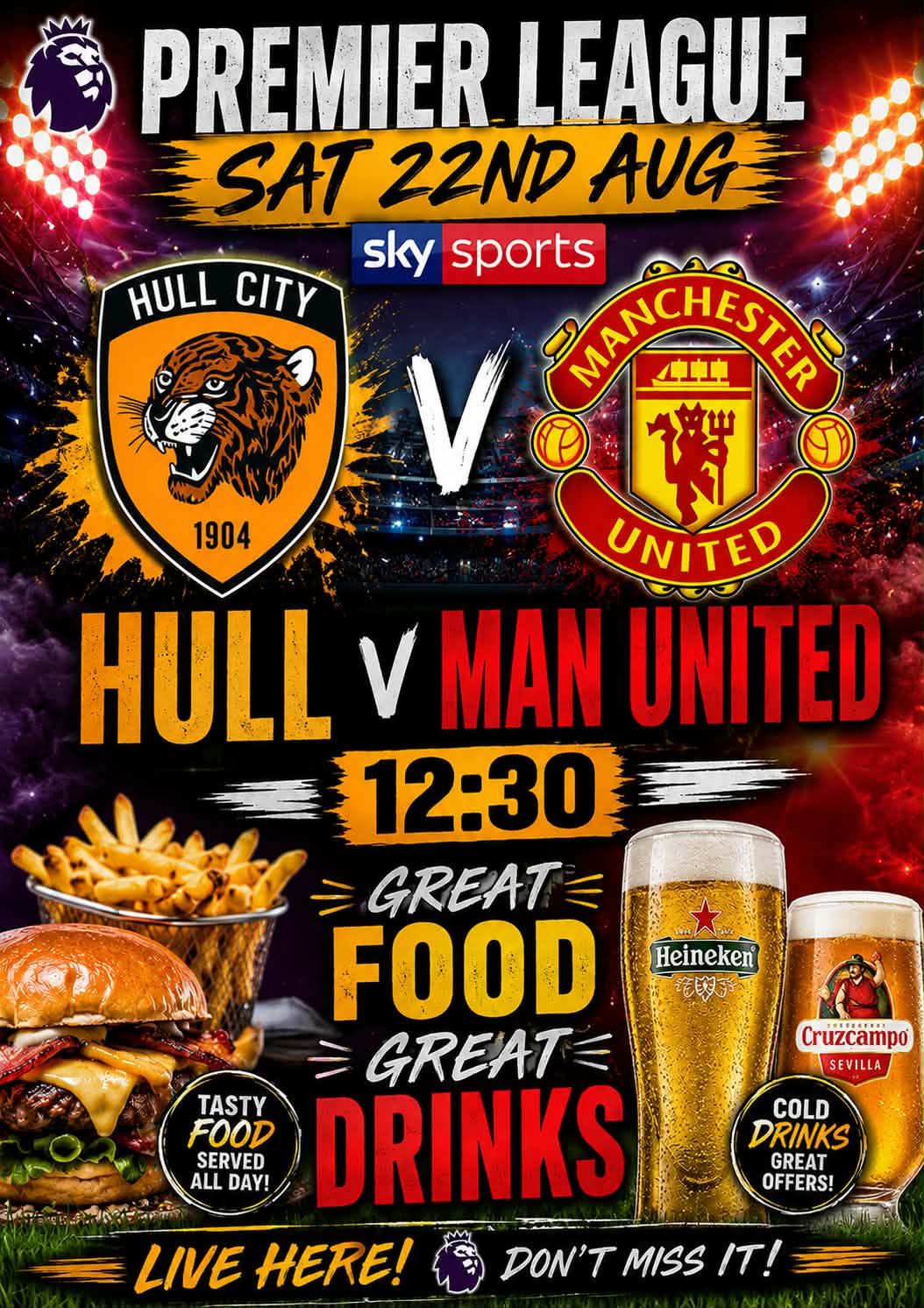 Premier League Hull V Man United