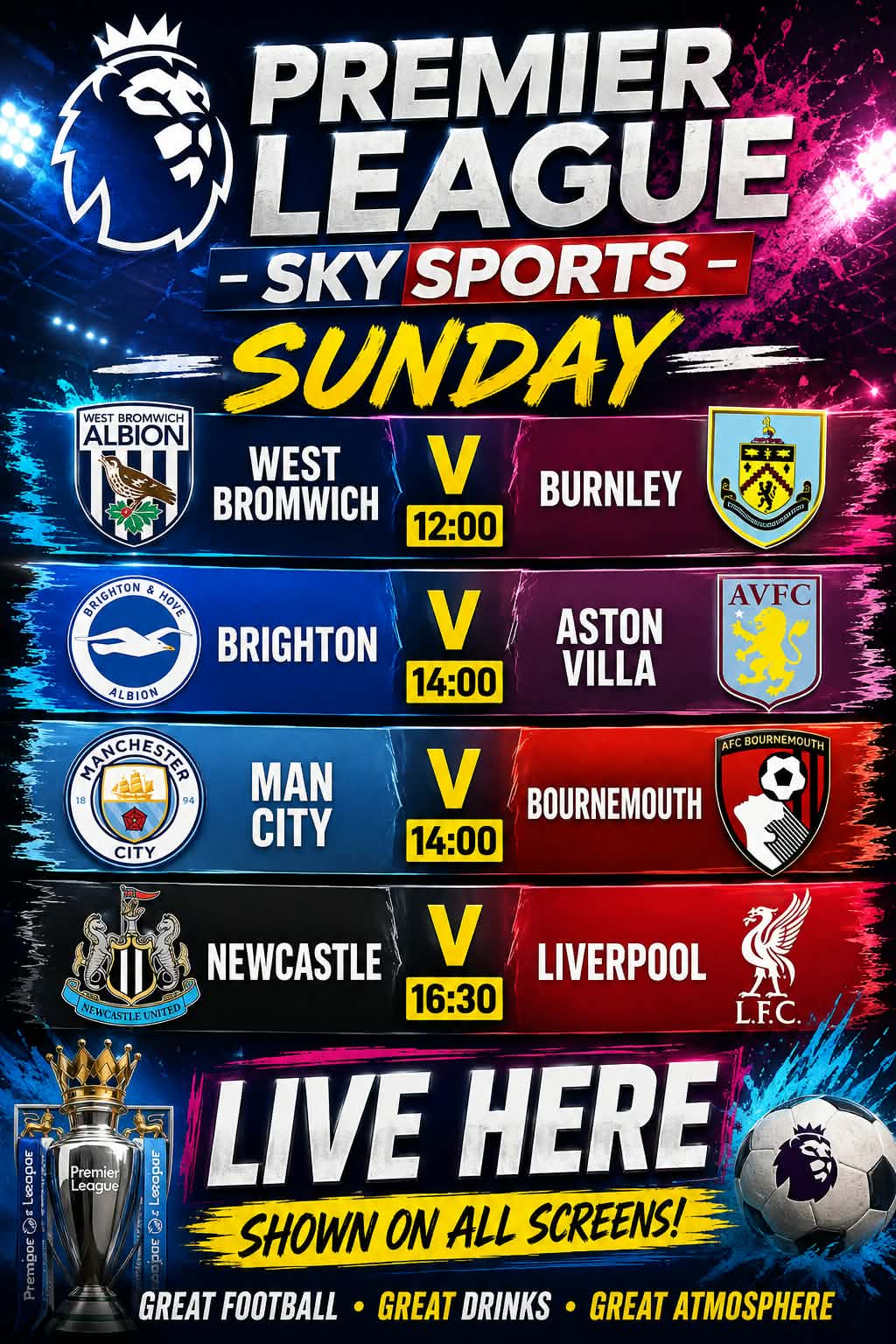 Sunday Live Sports!!!!