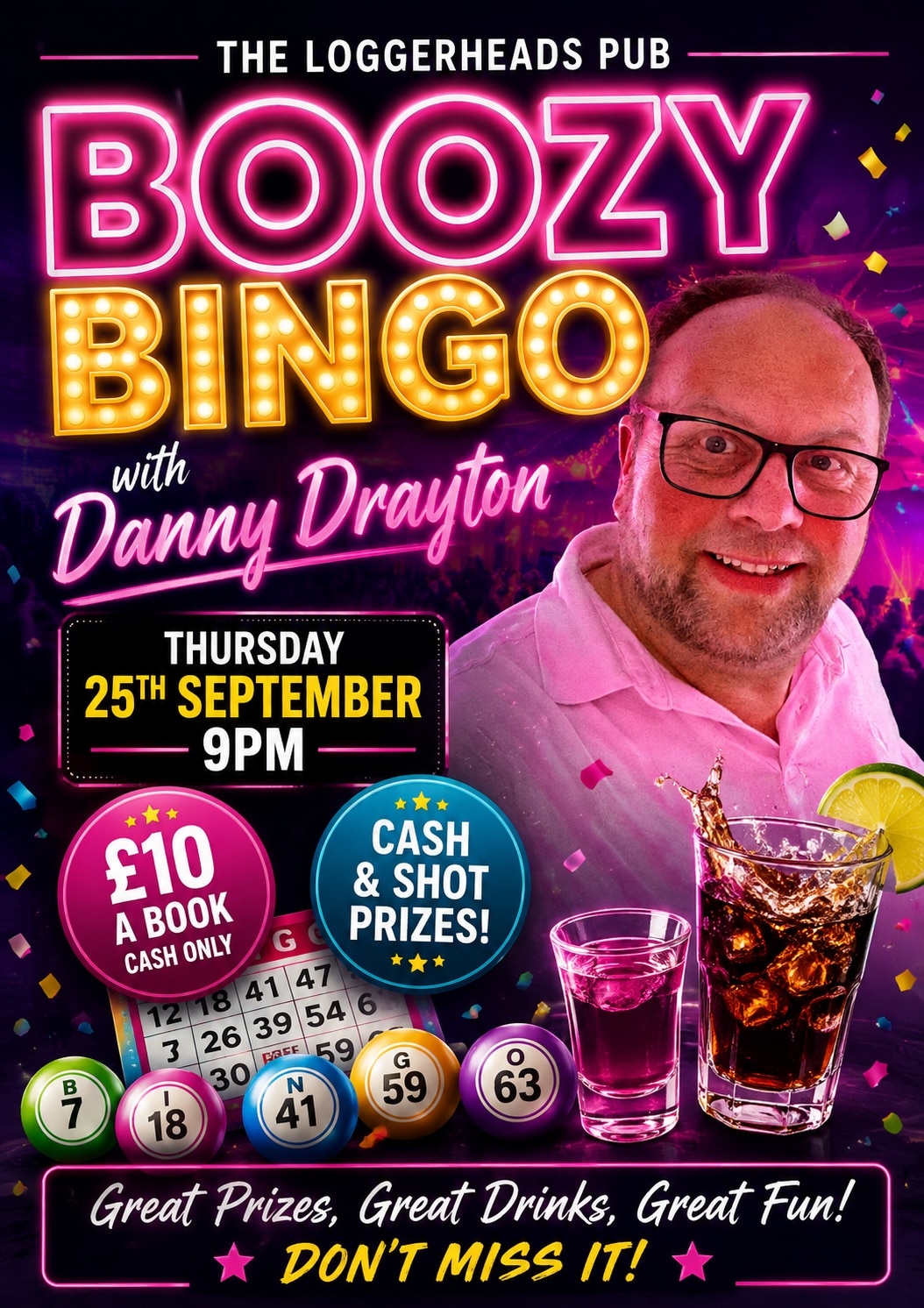Boozy Bingo!