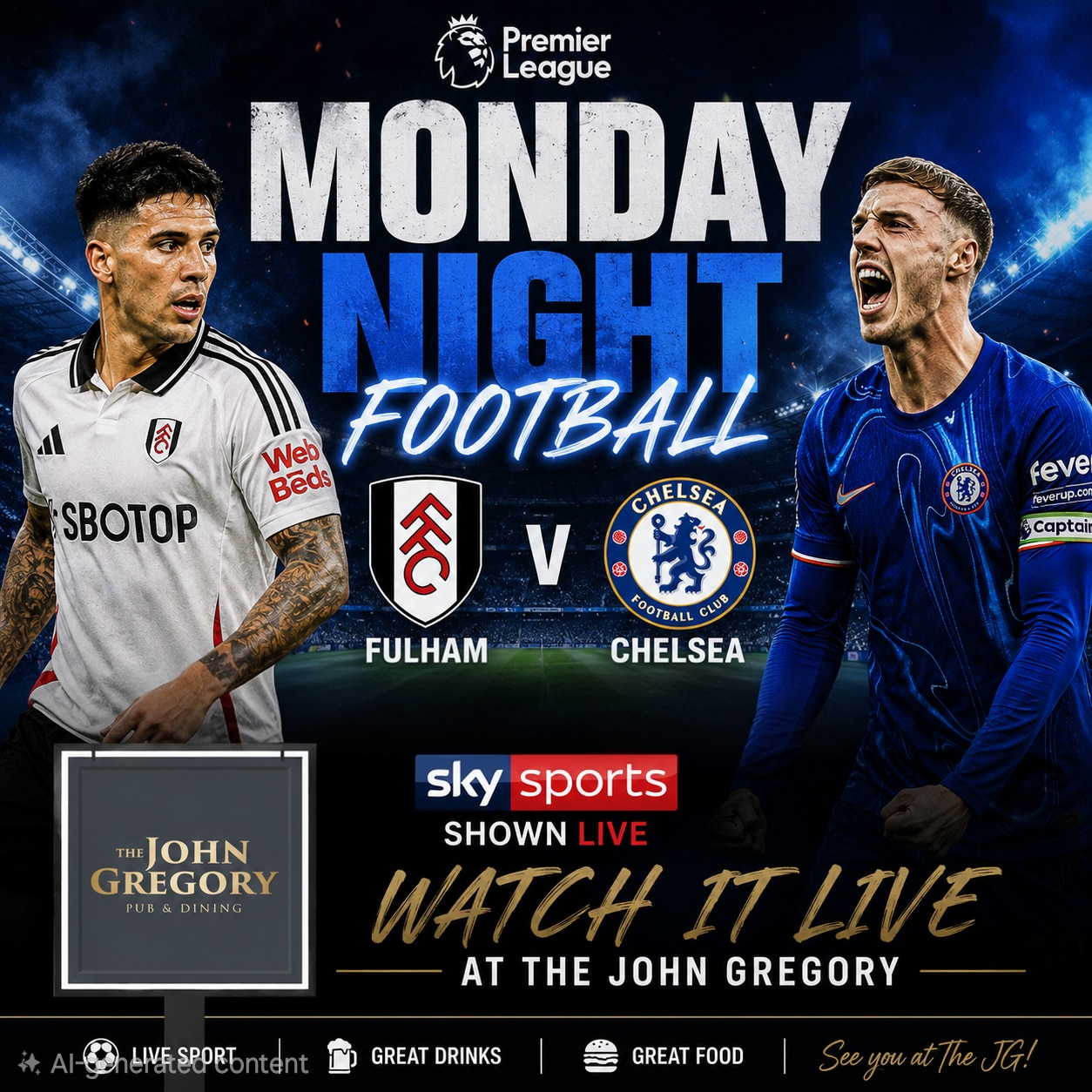 ⚽️ Fulham V Chelsea ⚽️