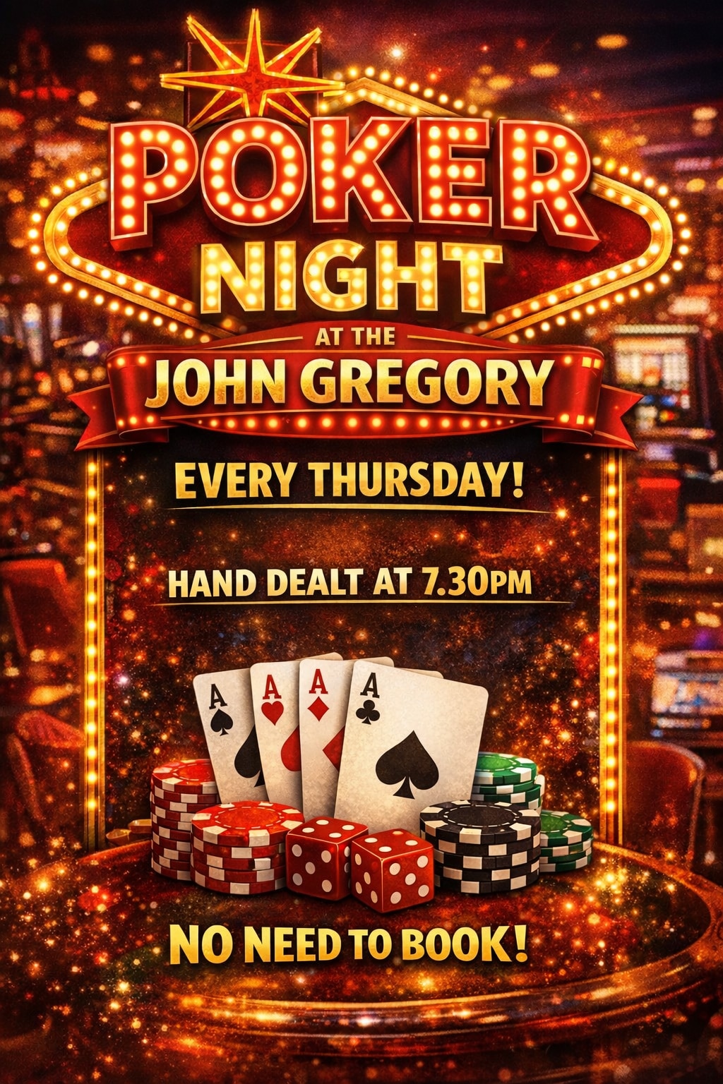 ♠️♦️ Poker Night ♥️♣️