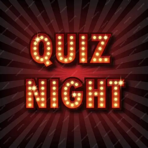 Quiz night