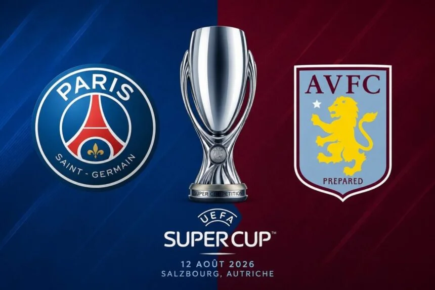 Aston Villa VS PSG - UEFA Super Cup