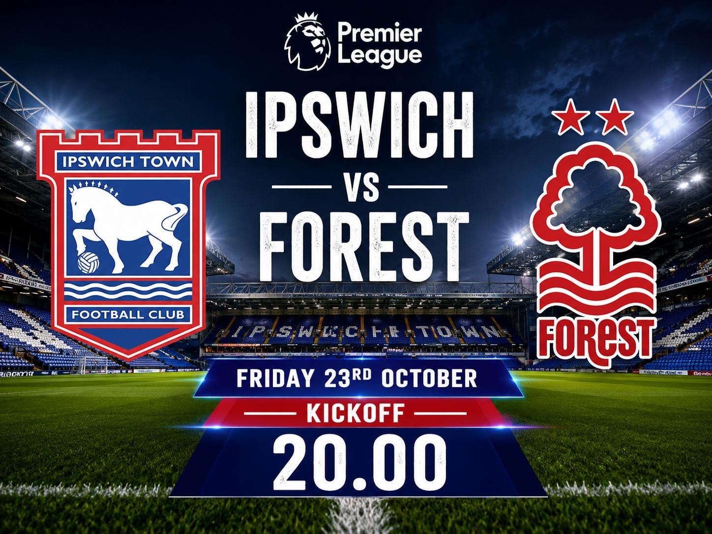 Ipswich VS Forest
