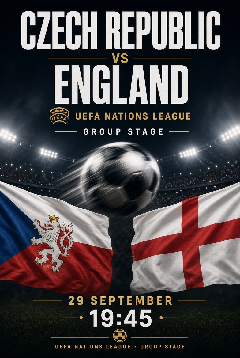 Czech Republic vs England