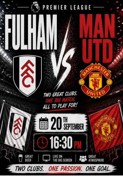 Fulham vs Man UTD 