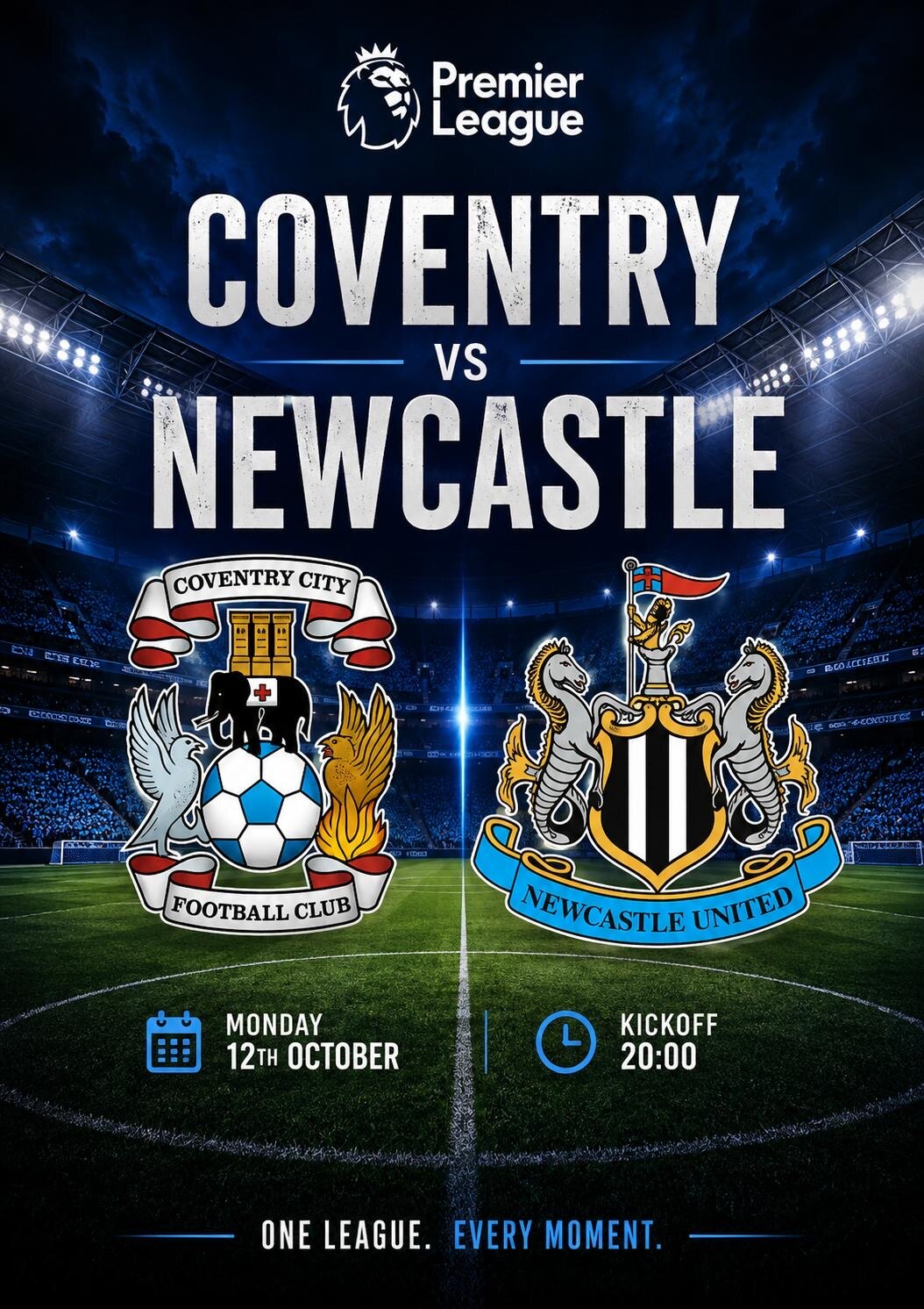Coventry v Newcastle 