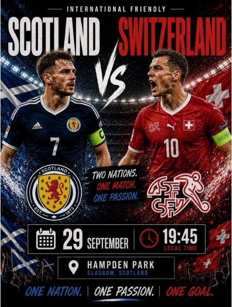 Scotland vs Switzerland 