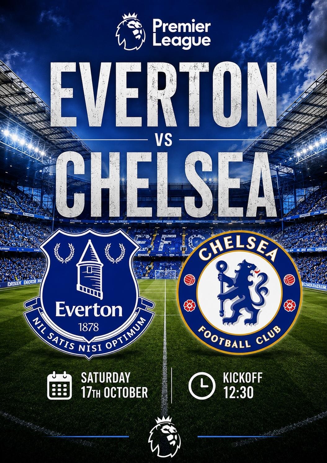 Everton V Chelsea 