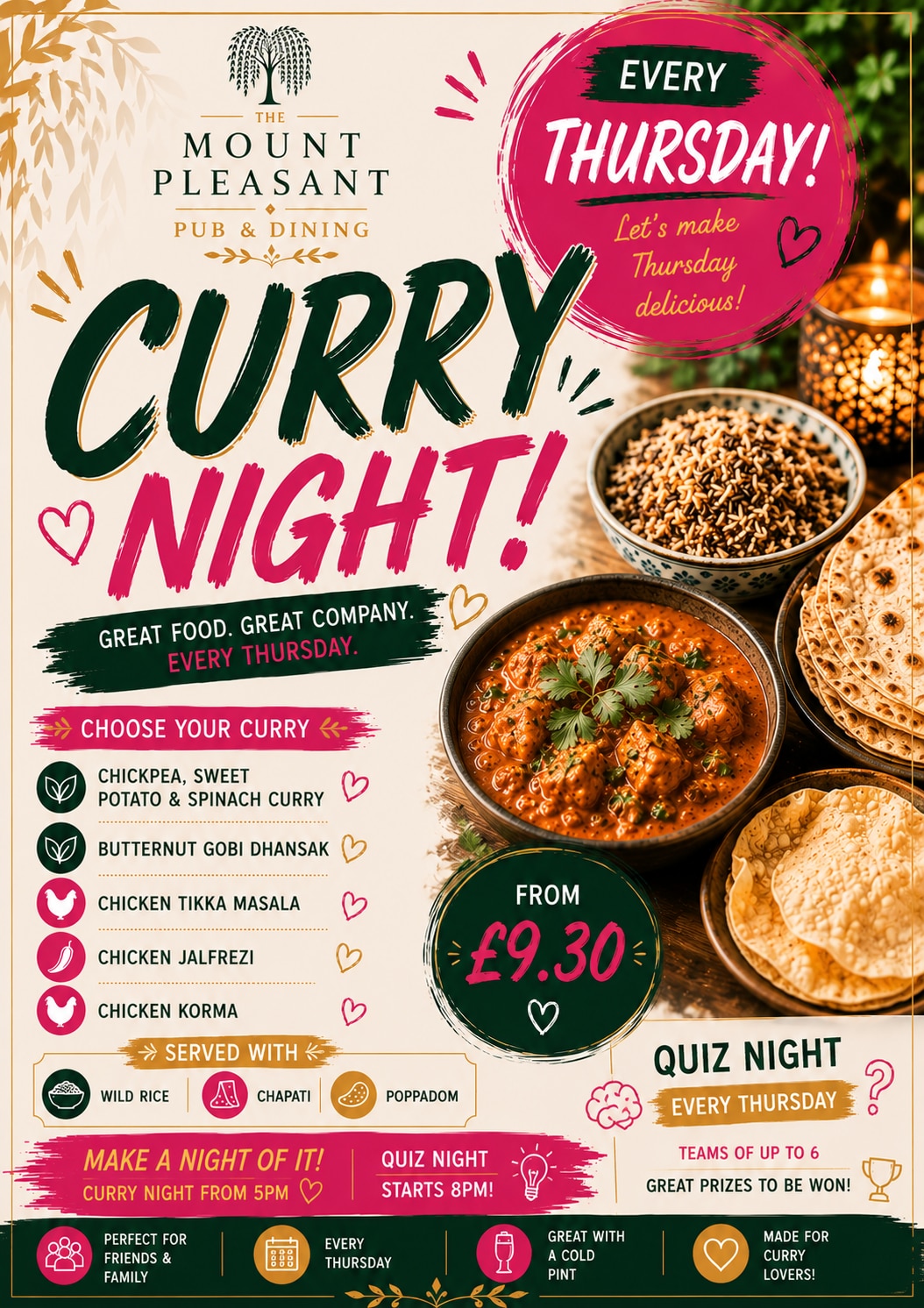 Thursday Curry Night