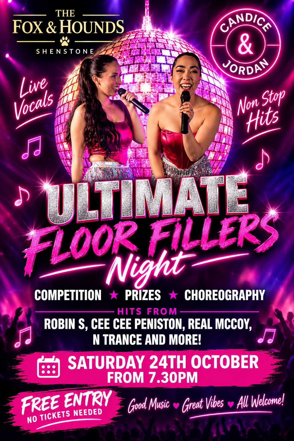 Ultimate Floor Fillers night