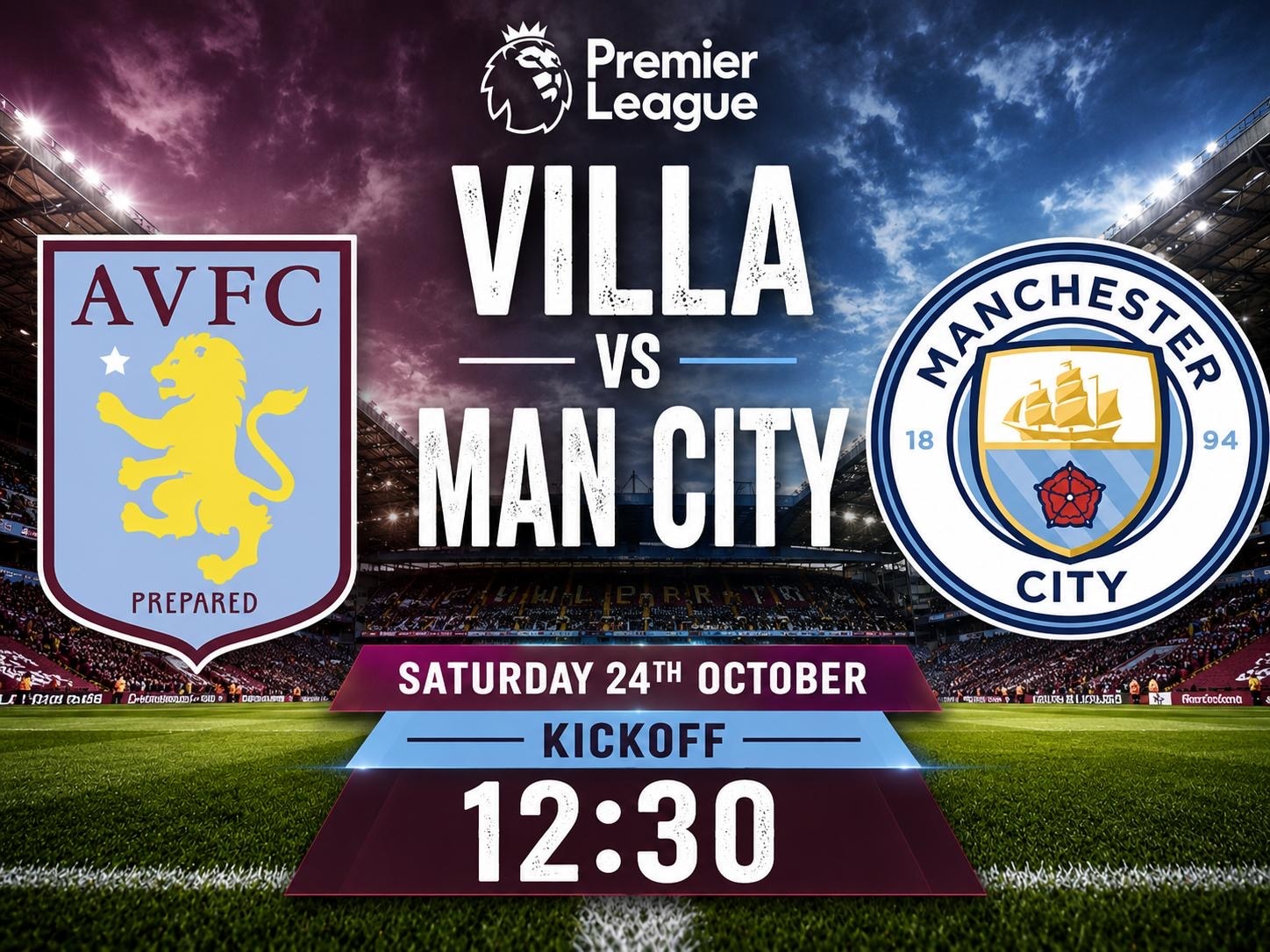 Aston Villa v Man City