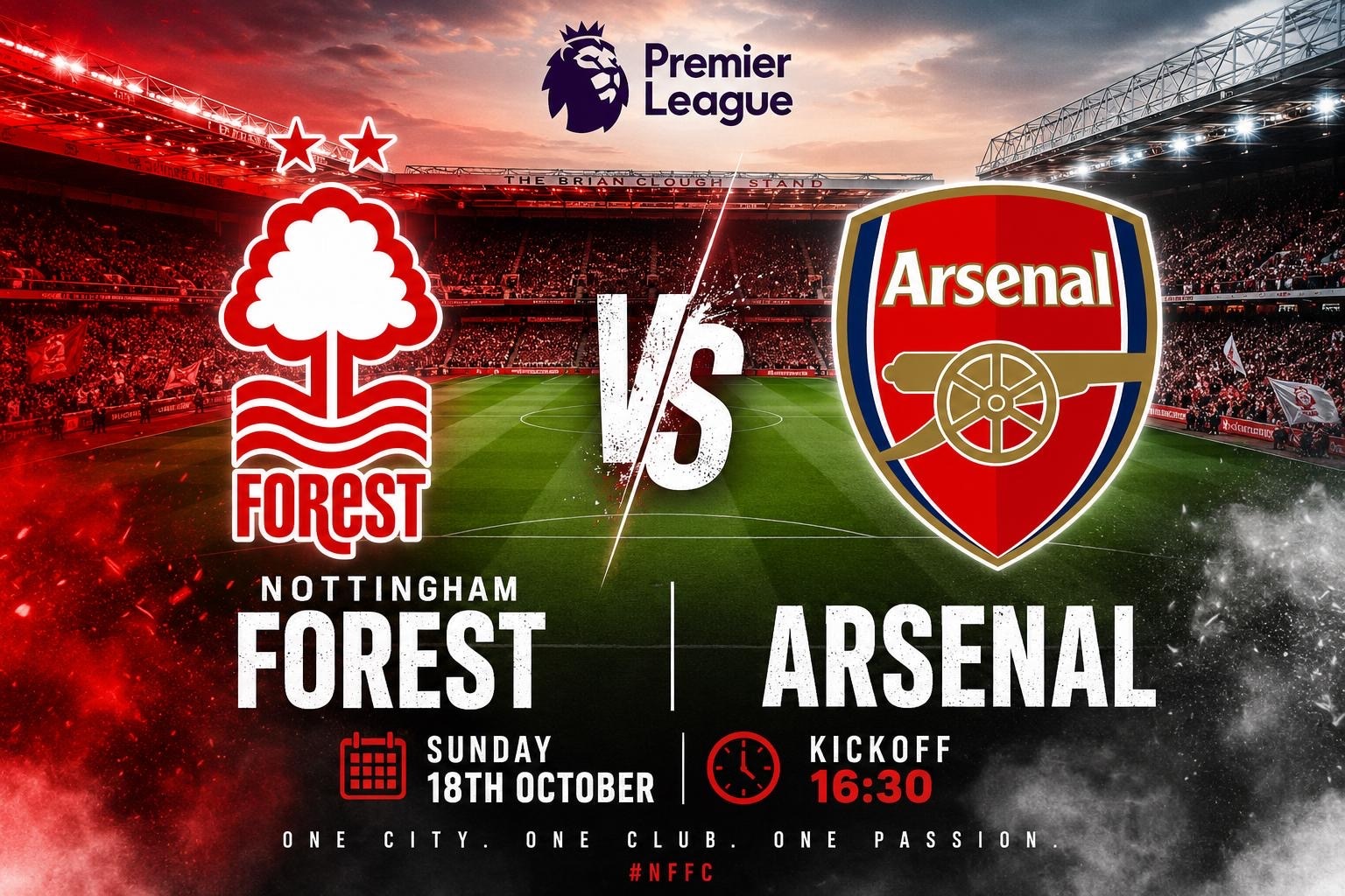 Forest vs Arsenal