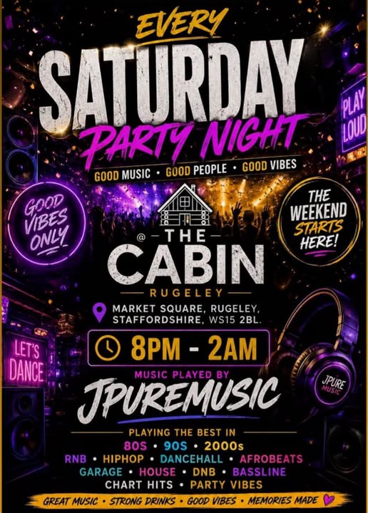 SATURDAY NIGHT DJ PURE!