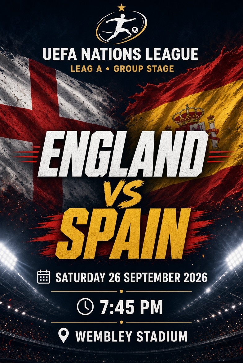England vs Spain