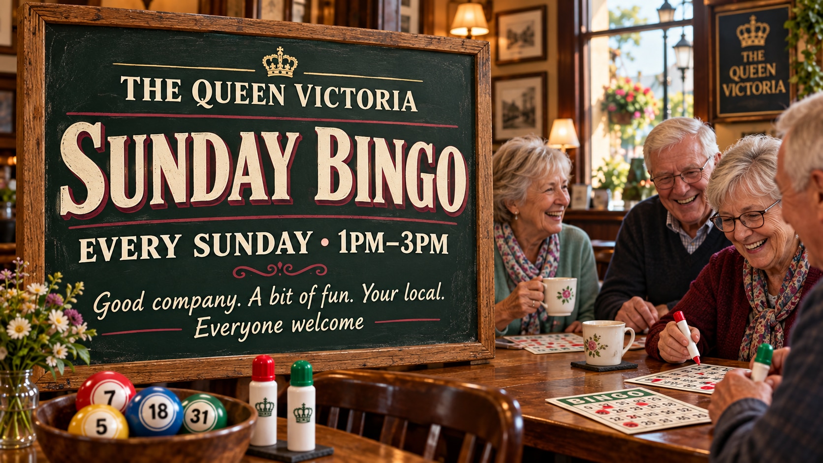 Sunday Bingo – Every Sunday