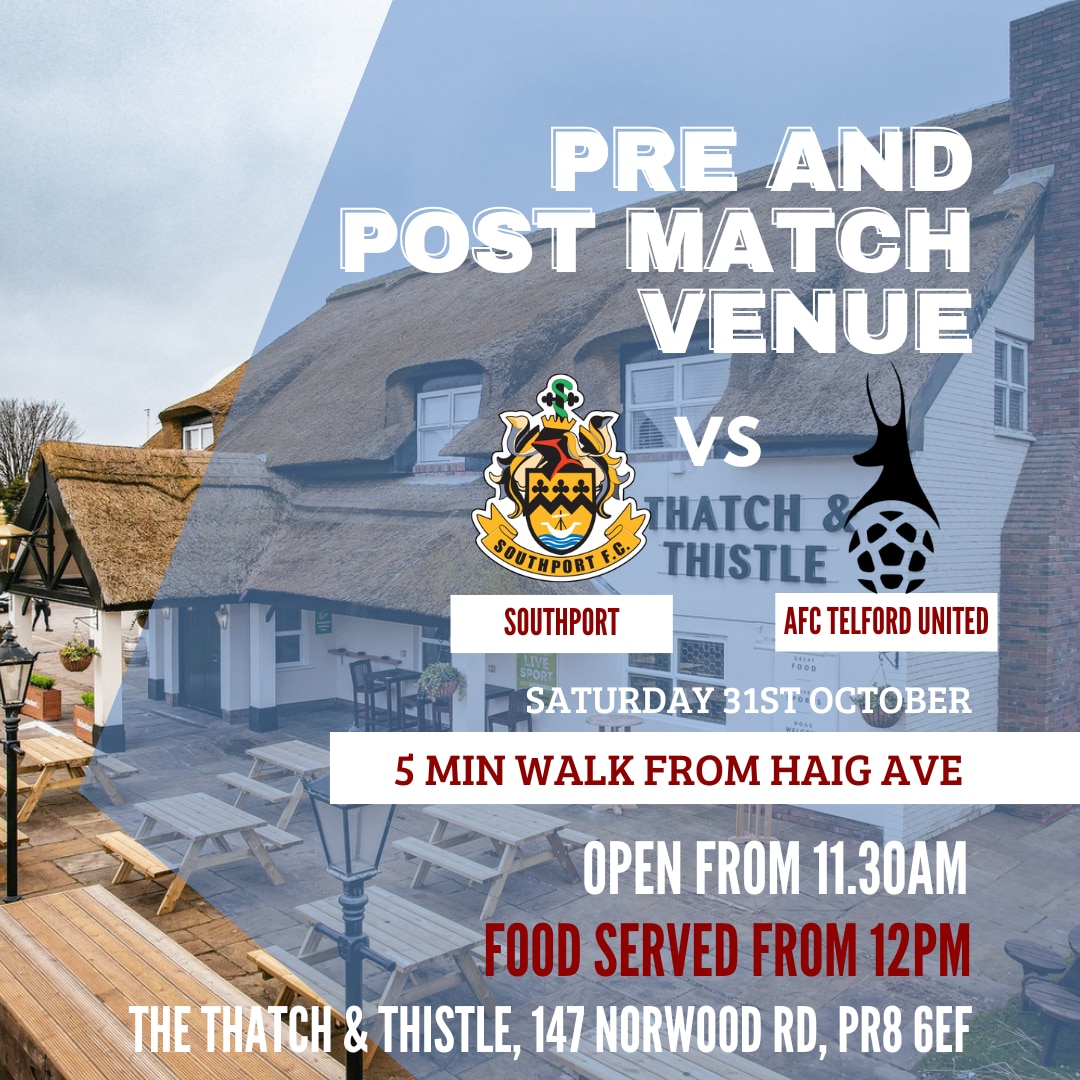 Local Matchday - Southport F.C. vs AFC Telford United