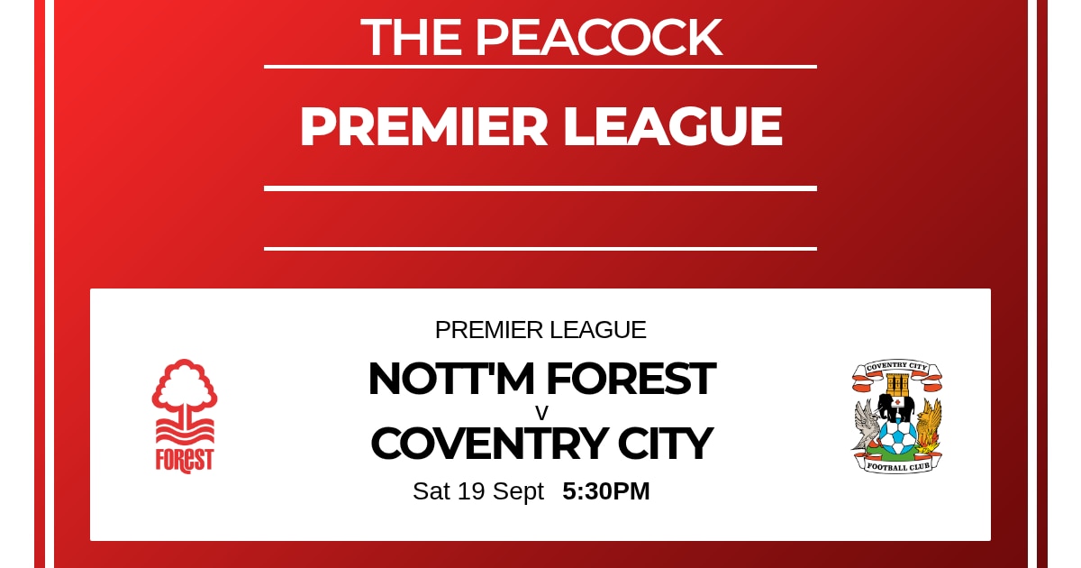 Nottingham Forest v Coventry City