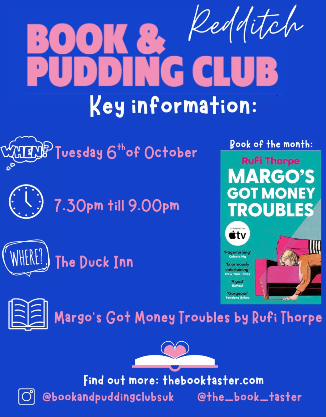Book & Pudding Club 1