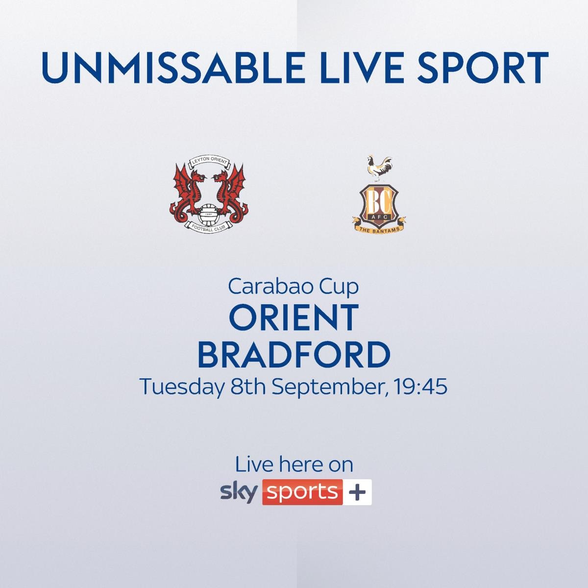 Leyton Orient vs Bradford City 