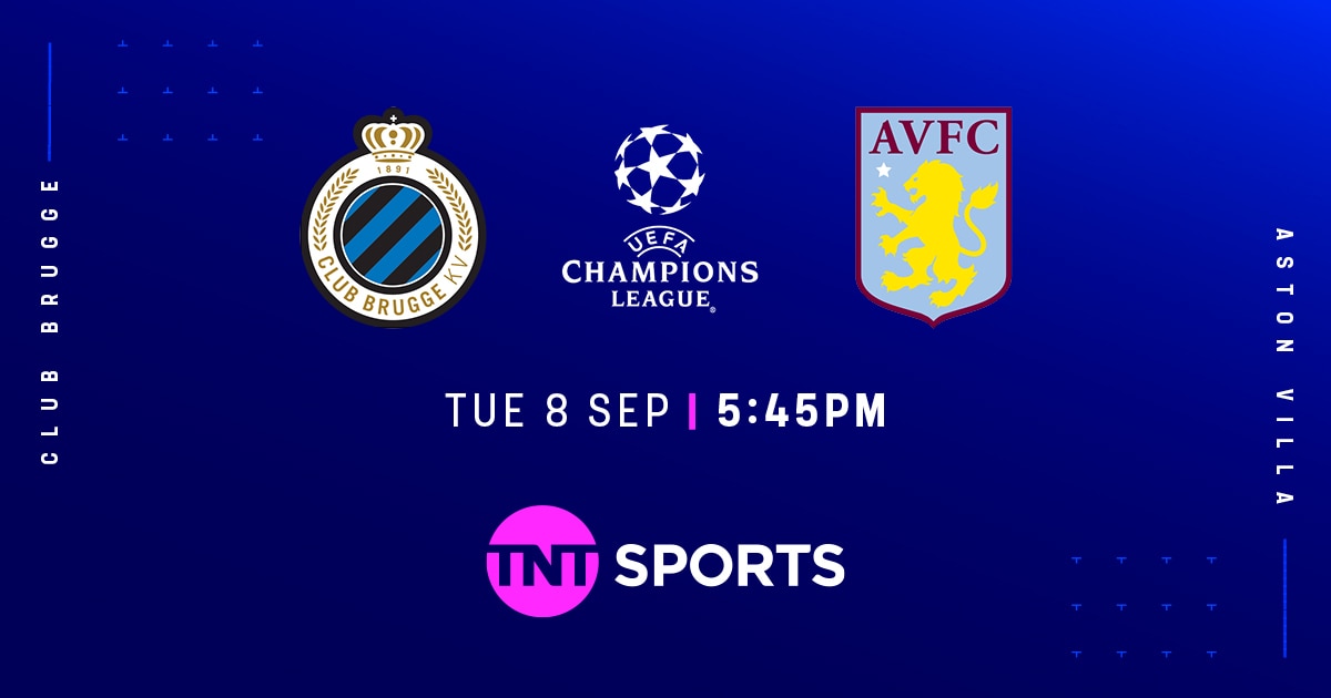 Clubbe Brugge vs Aston Villa 