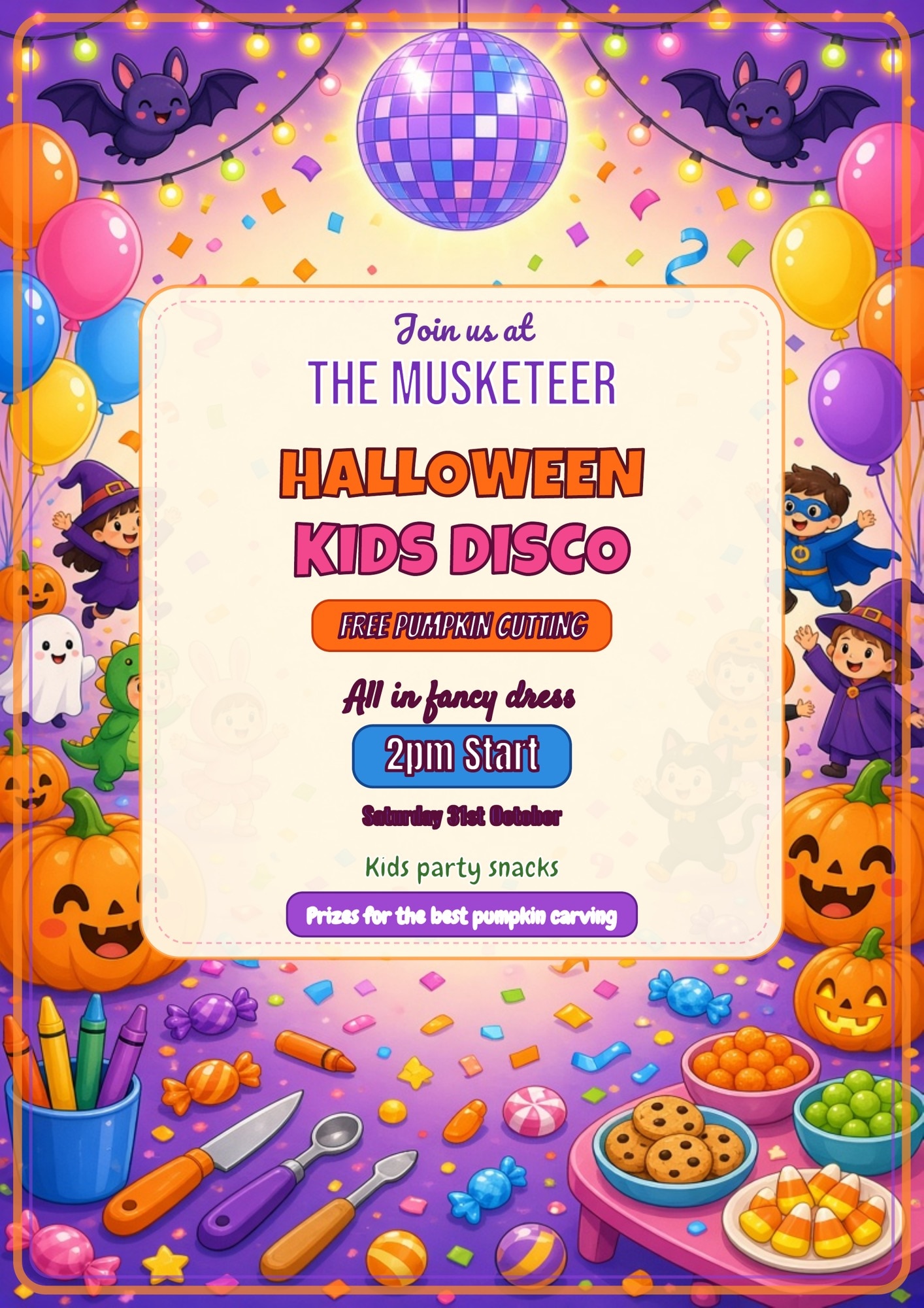 Children’s Pumpkin Carving 