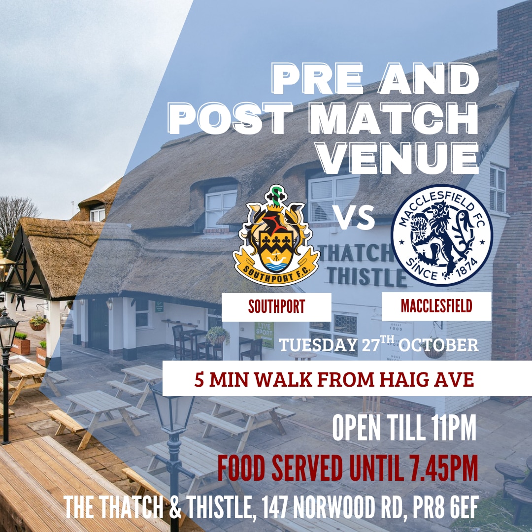 Local Matchday - Southport F.C. vs Macclesfield