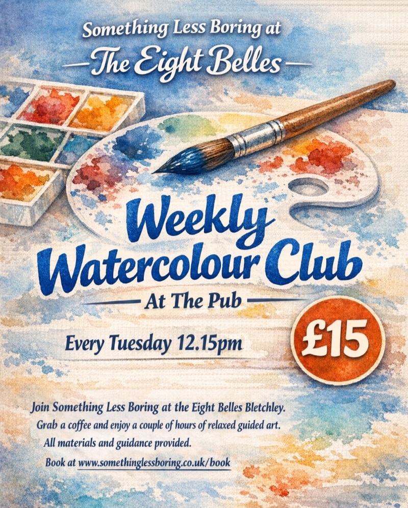 Weekly Watercolour Club at the Pub