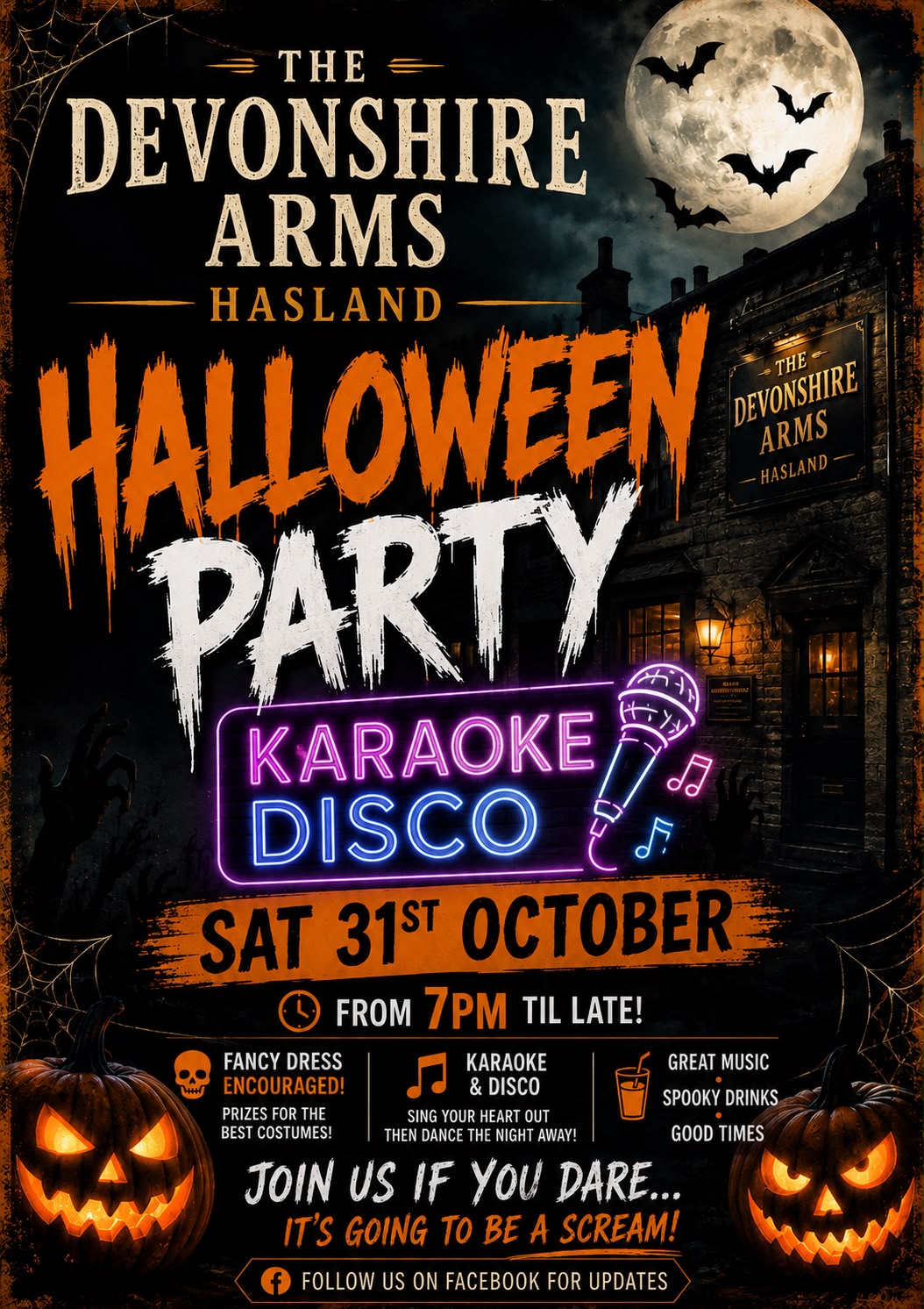 Halloween Party Karaoke Disco!