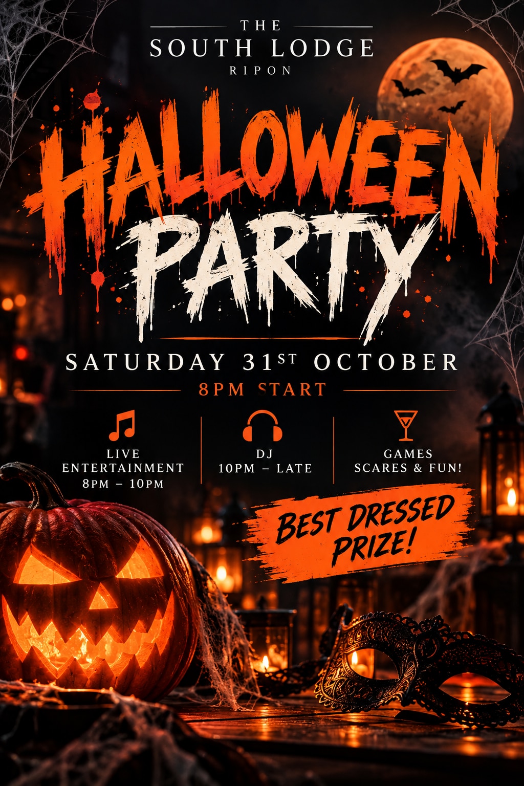 adults halloween party