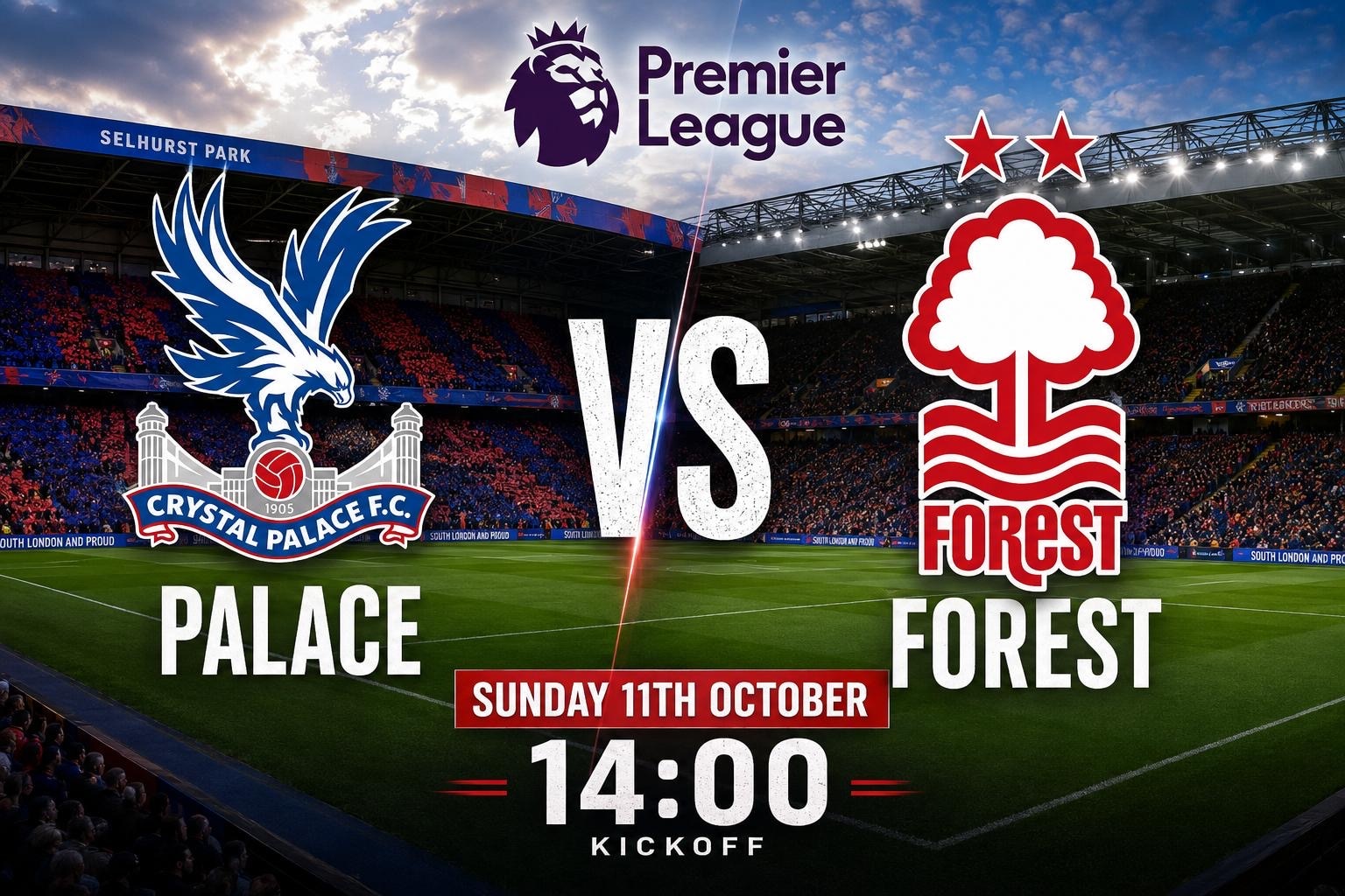 Crystal Palace VS Forest
