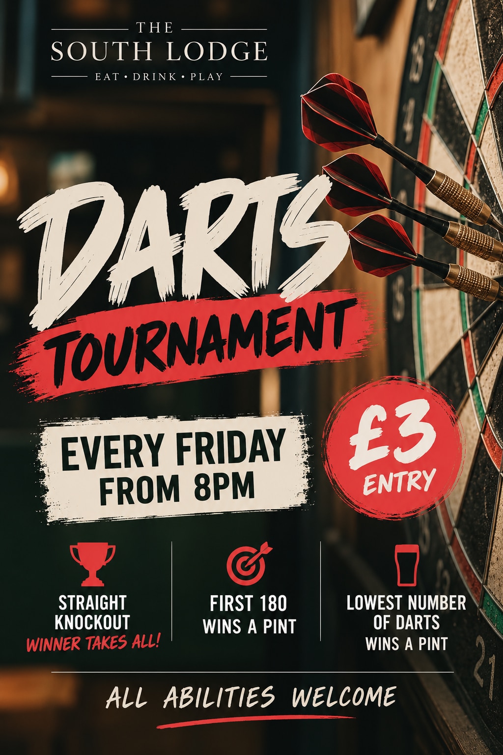 Darts tourniment