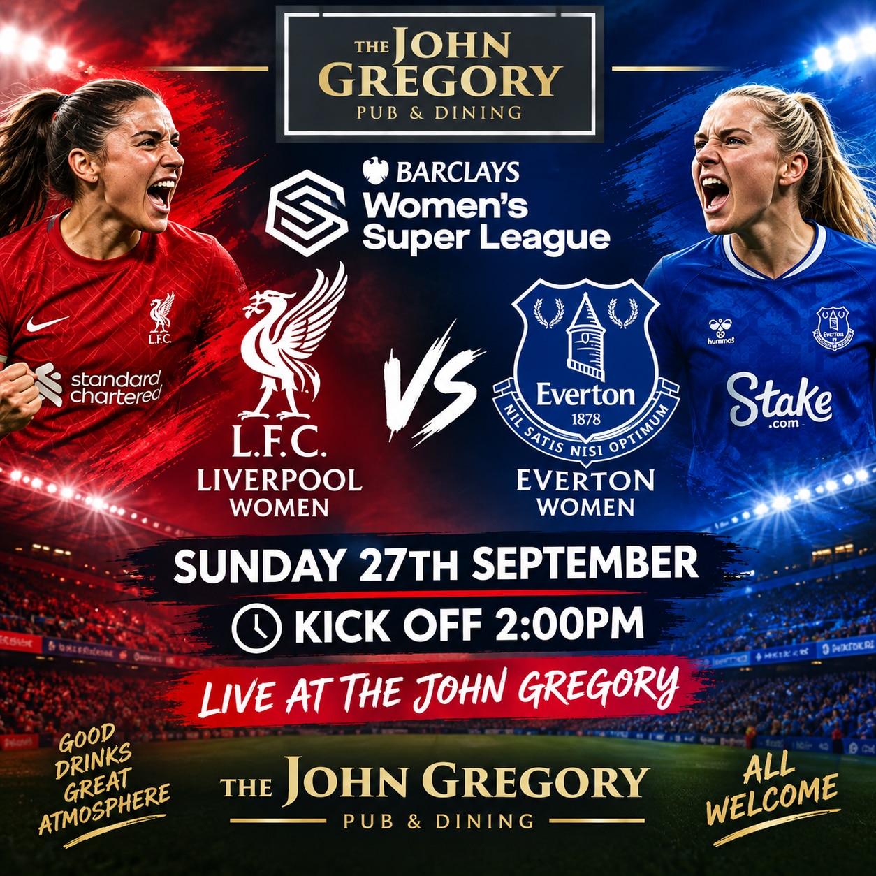 ⚽️ Liverpool Women V Everton Women ⚽️
