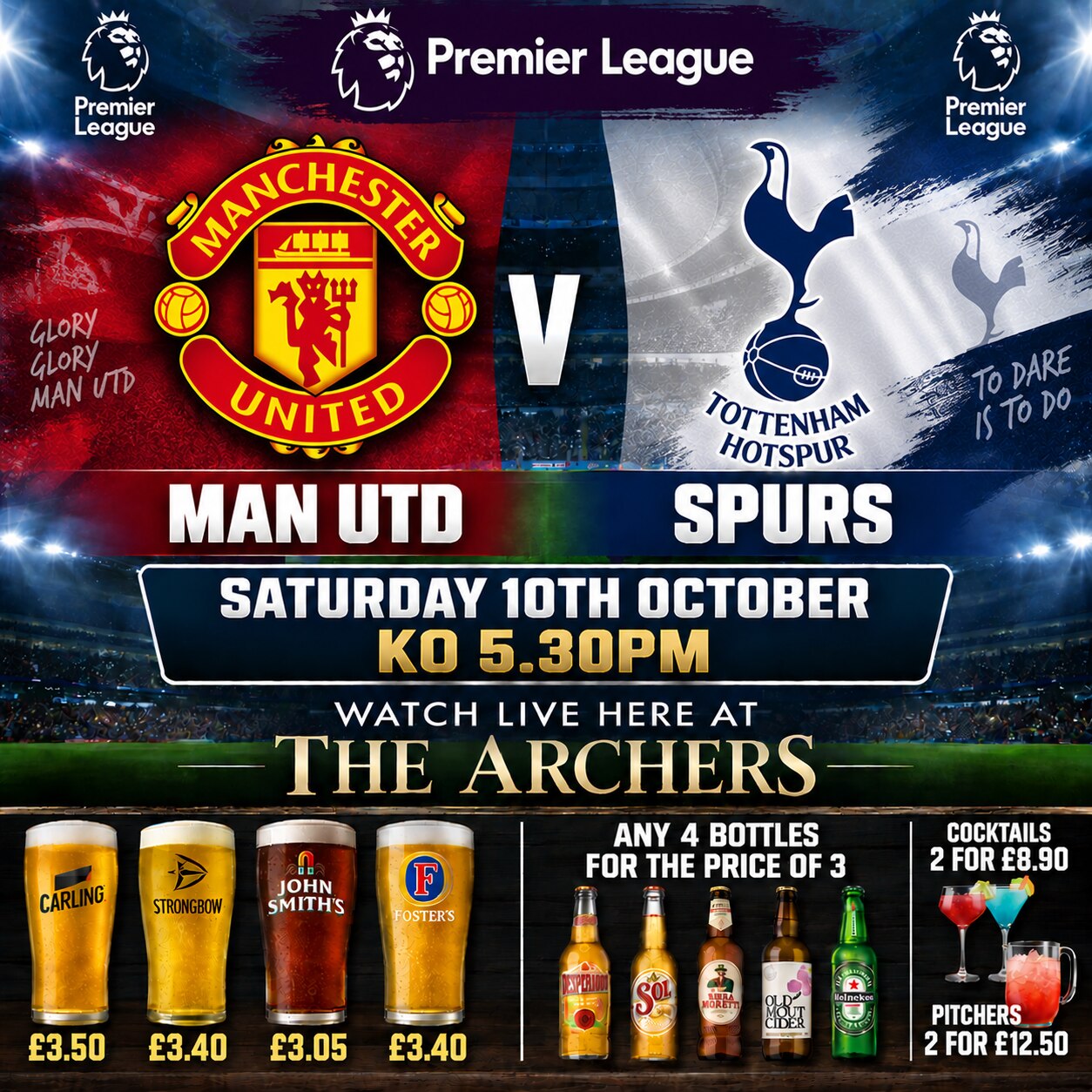 Man Utd v Spurs
