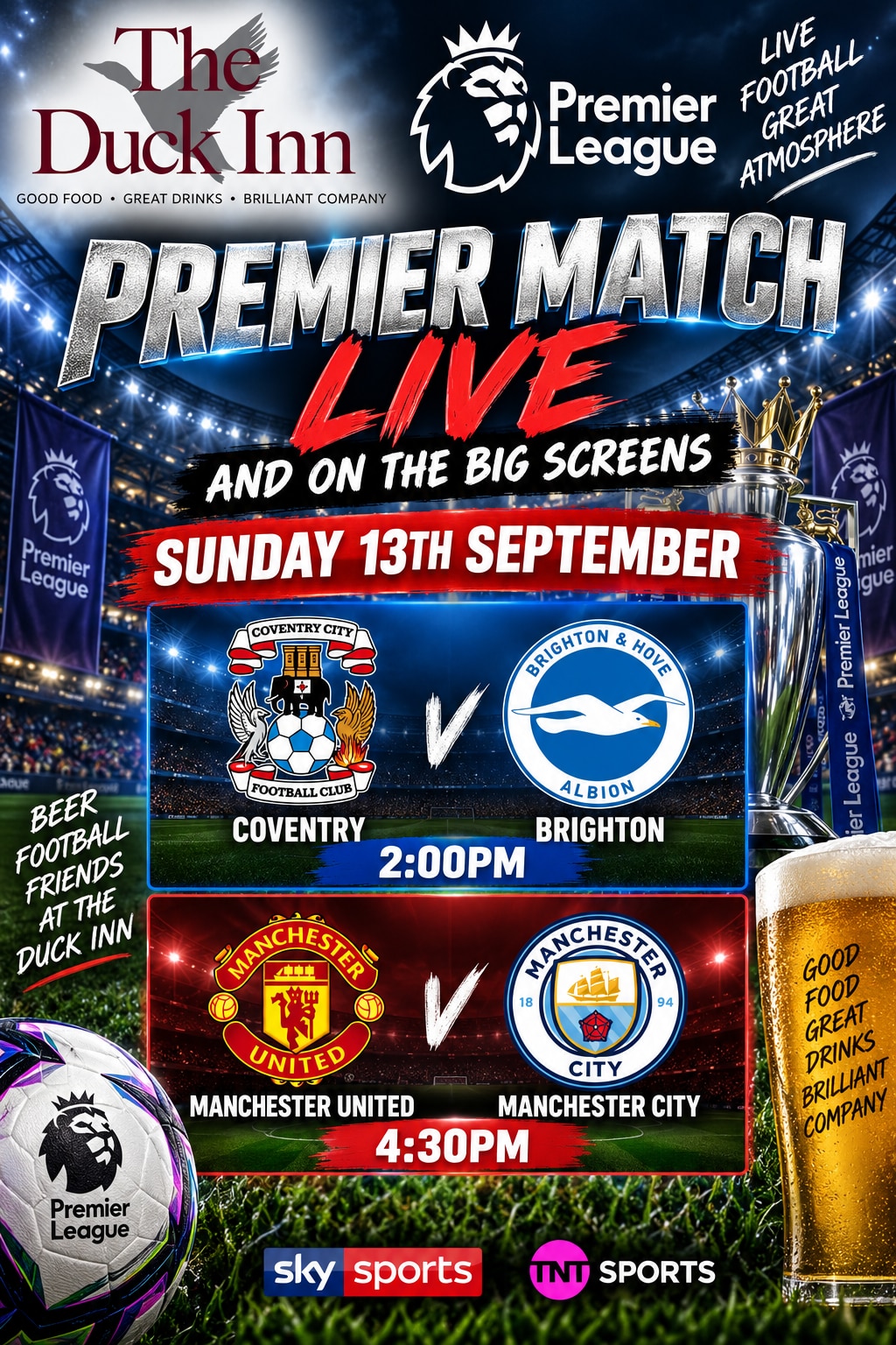 Premier league football