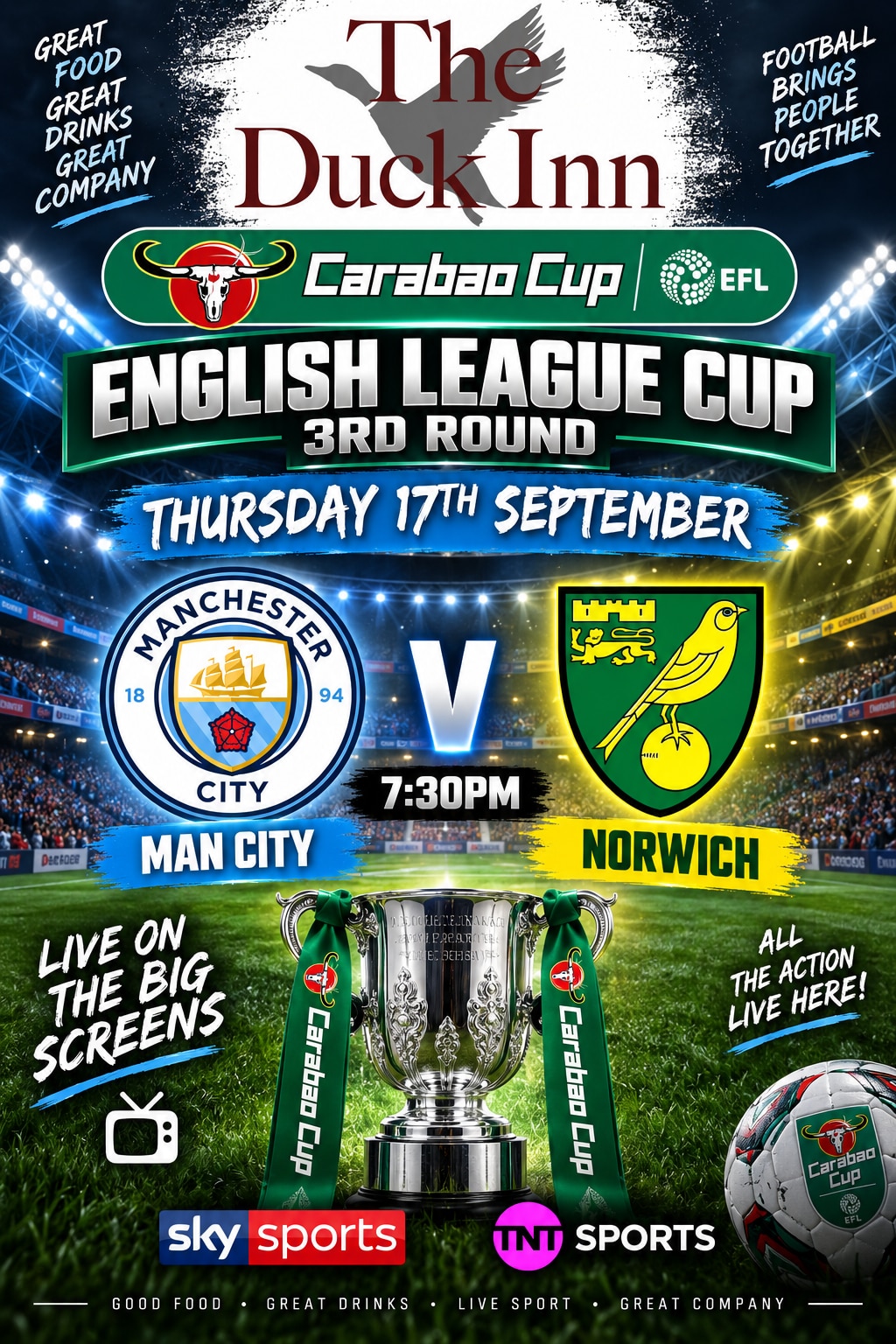English League Cup 3rd Round 