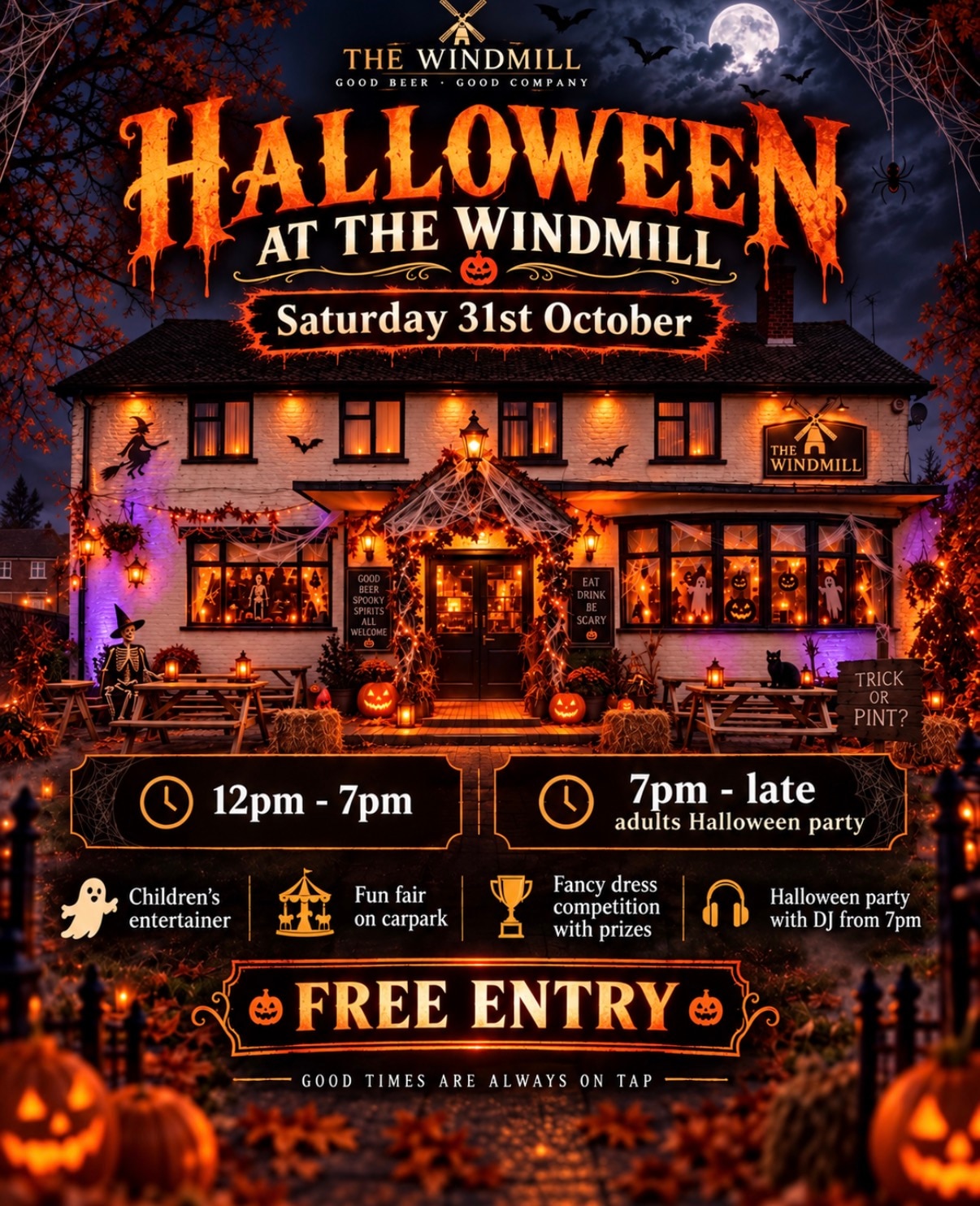 HALLOWEEN at the Windmill!