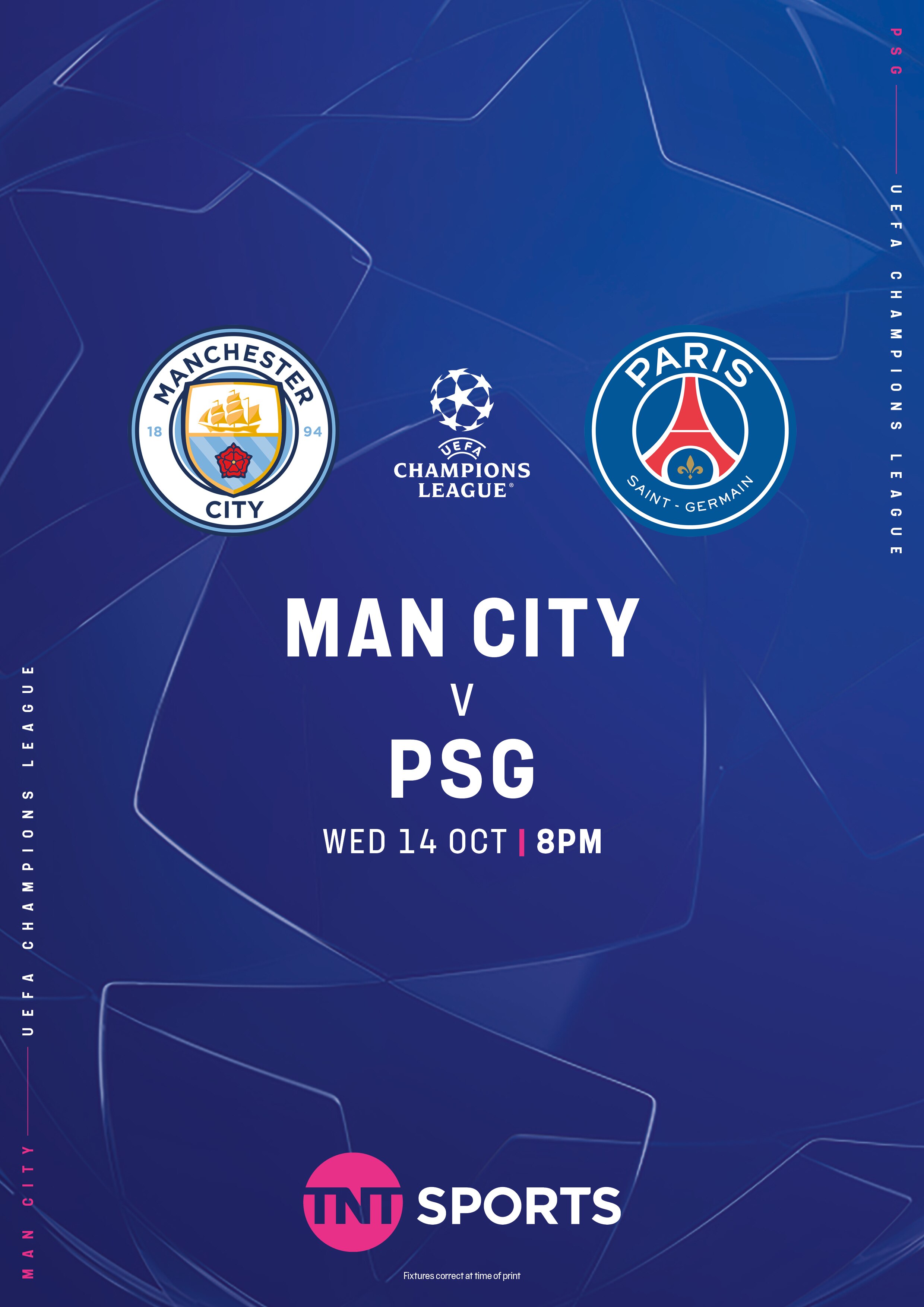 Man City V PSG