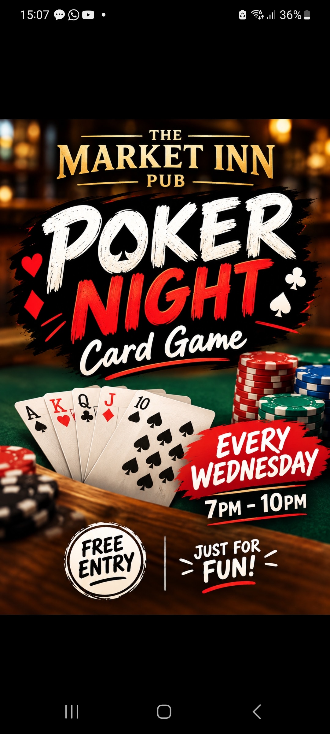 ♣️♠️POKER NIGHT ♣️♠️