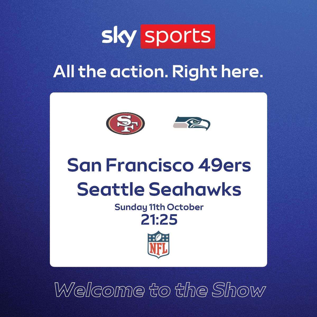 San Francisco 49ers vs Seattle Seahawks – Live at The Queen Victoria