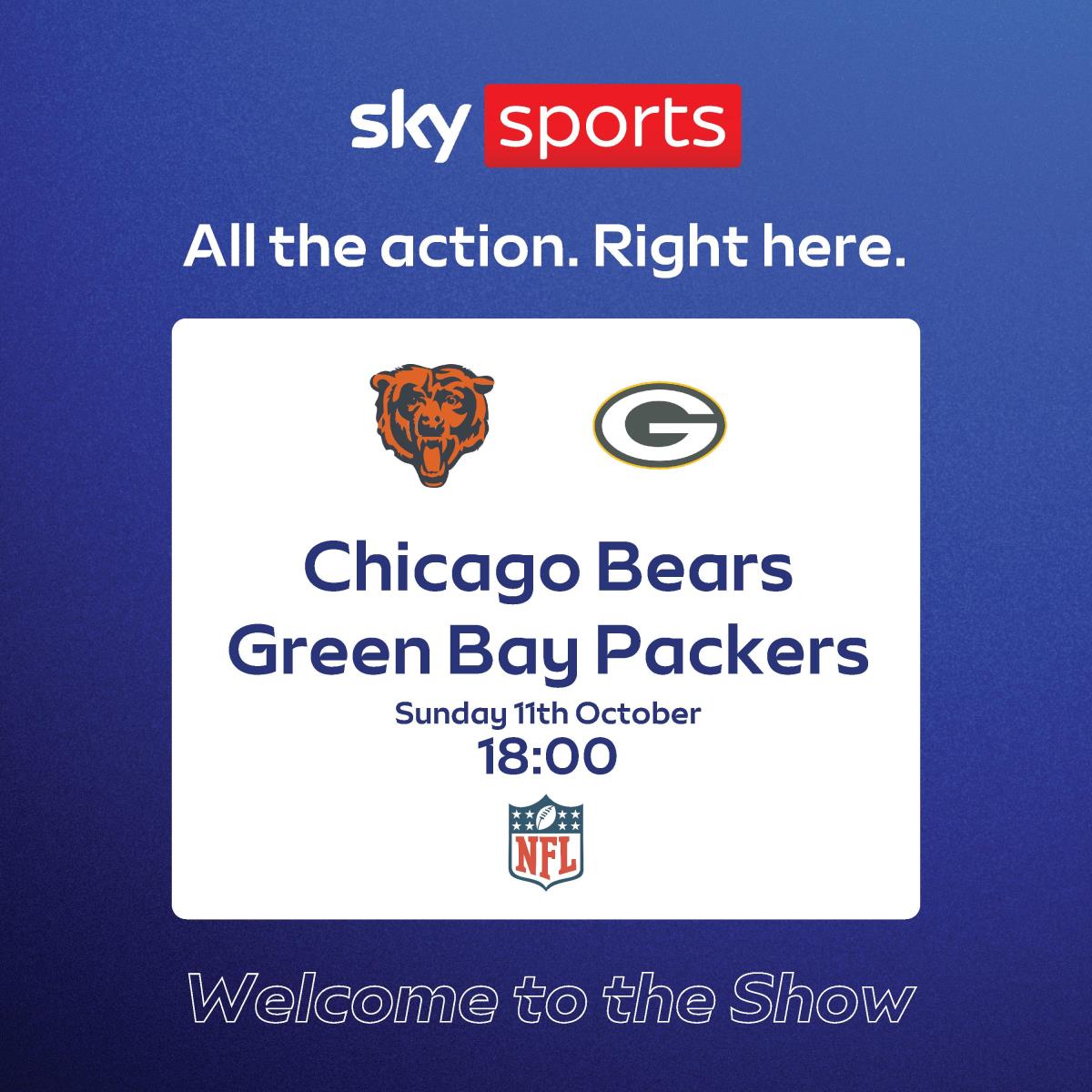 Chicago Bears vs Green Bay Packers – Live at The Queen Victoria