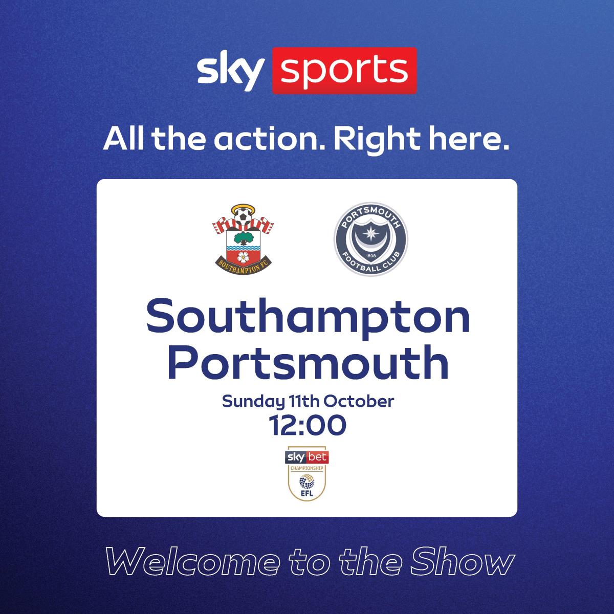 Southampton vs Portsmouth – Live at The Queen Victoria