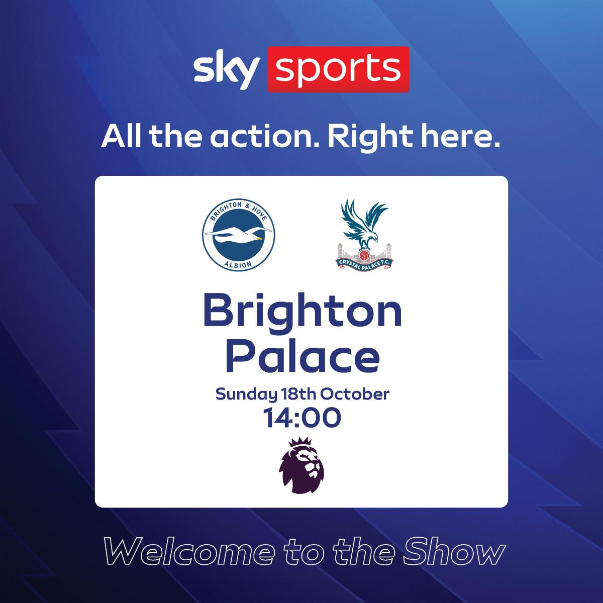 BRIGHTON V CRYSTAL PALACE